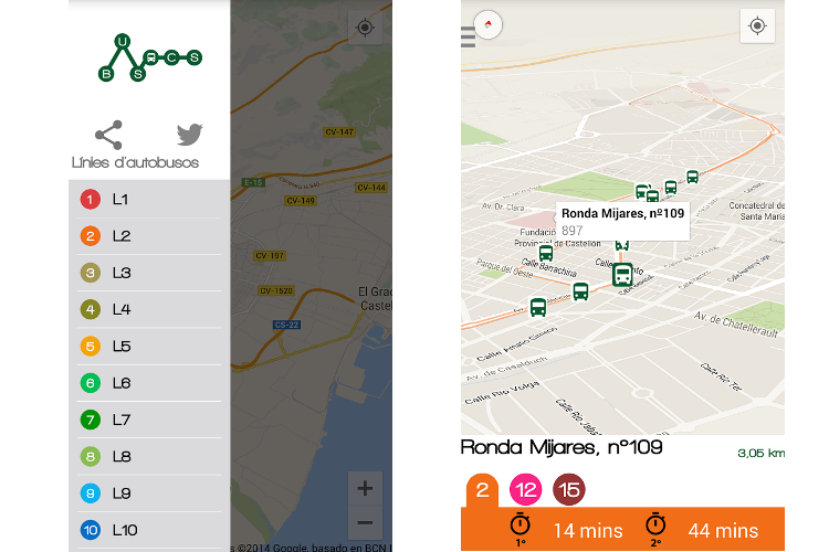 Autobuses Castellón App