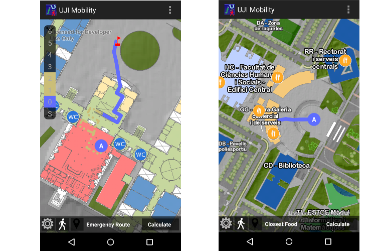 UJI Mobility App